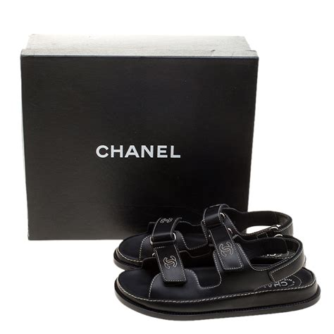 black chanel rope sandals|chanel velcro sandals 2020 price.